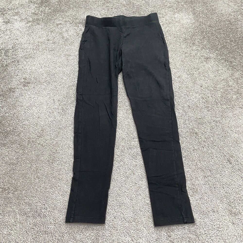 Rachel Zoe Casual Compression Leggings Women Medium Black Mid Rise Stretch 28x28